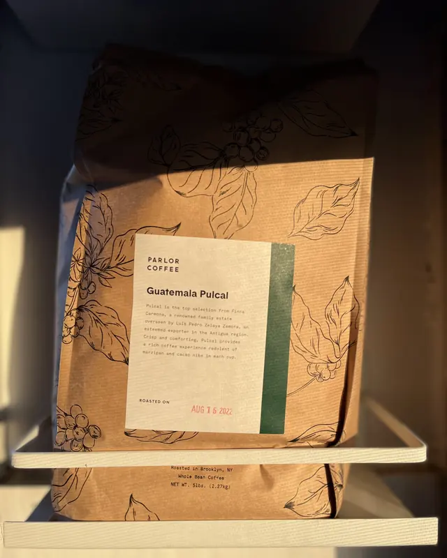 Parlor, on the shelf